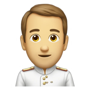 Macron mange melanchon sticker