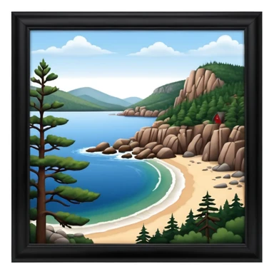 acadia national park sticker