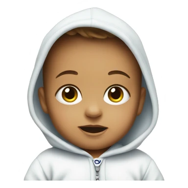 Baby with volkswagen onesie sticker