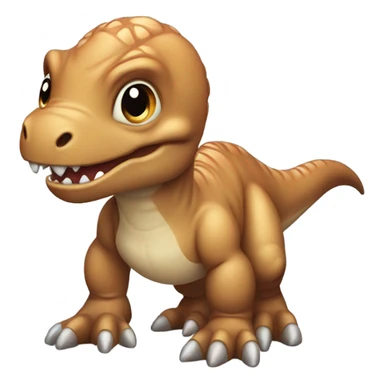 Baby T-rex sticker