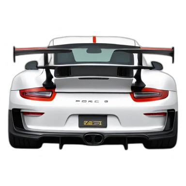 Porche gt3 rs sticker