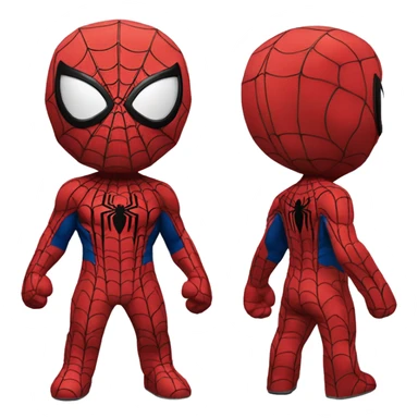 Spiderman 3d sticker