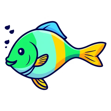 Letters for fishtoft  sticker