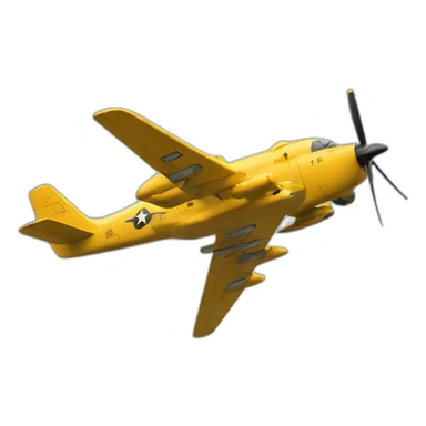 Hellcat airplane sticker