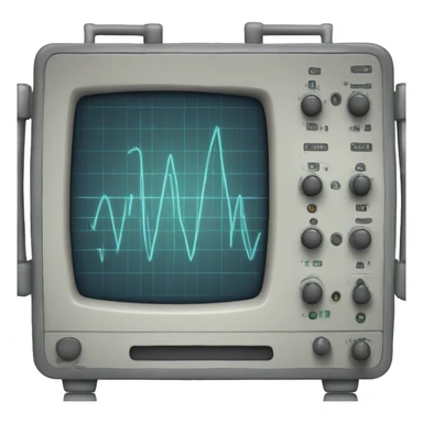 oscilloscope sticker