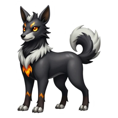 Houndoom-Mightyena (full body) sticker