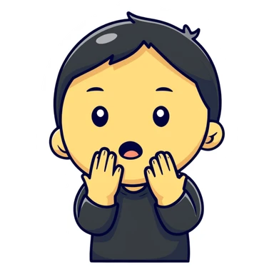 Crying master meme  sticker