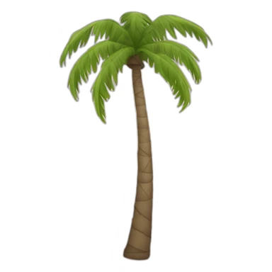 palmtree music sticker