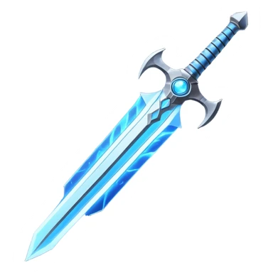 high tech space energy sword sticker