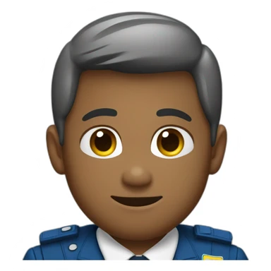 Scout Yadi Scout salute He wears a black and blue suit sticker