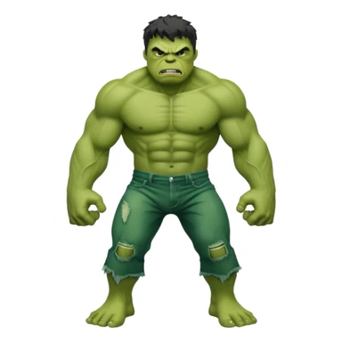 The hulk sticker