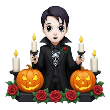 Chris motionless  🕸🦇🎃🥀⚰️🖤🪦⛓🕯🎶🎤 sticker