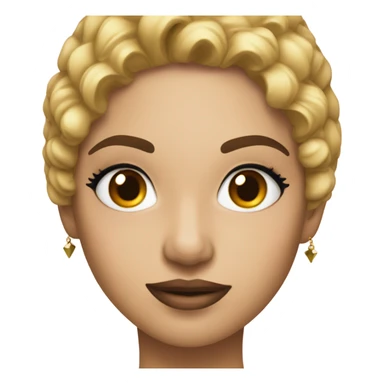 Maquillaje de navidad  sticker