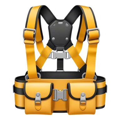 chest harness sticker