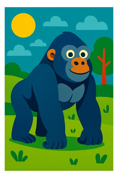 Gorilla sticker