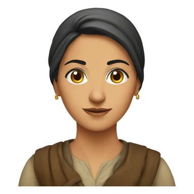 A Kurdish woman sticker