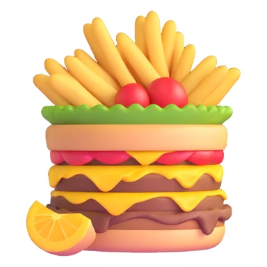 delicious food sticker
