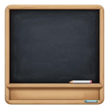 school blackboard sticker