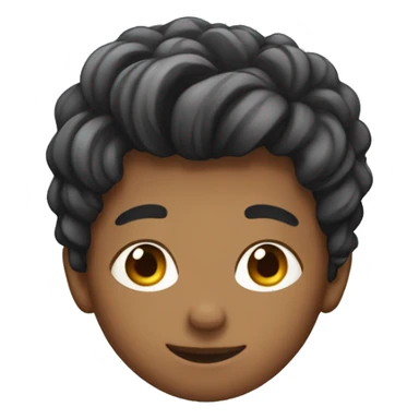 A boy with good harirstyle  sticker