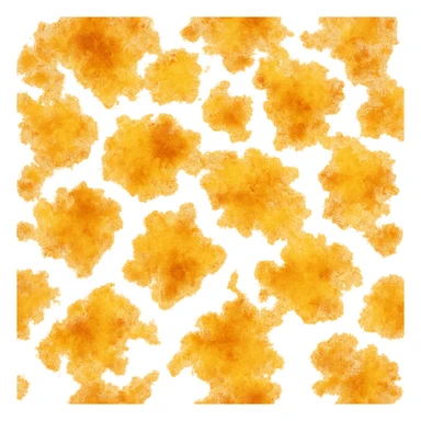 seamless orange and yellow rust stain texture, painterly, organic, patchy, no background, not vector, not icon, texture for overlay use sticker