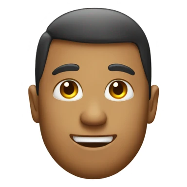 Face clever with like thumb sticker