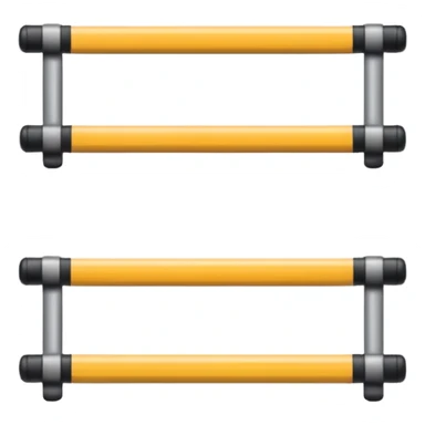 Barre a symétrie sticker