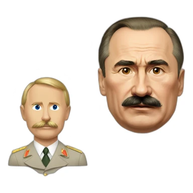 Vladimir putin and Joseph stalin sticker