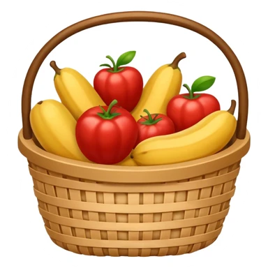 generate an image for groccery products basket sticker