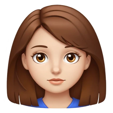 Girl with bown sticker