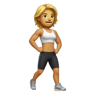 Body Attack participant sticker