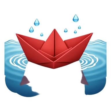 Paper Boat from IT movie sticker