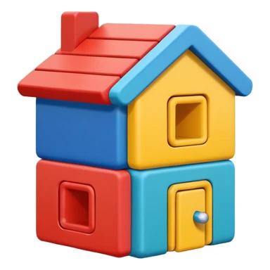 Toy Block HomeS sticker