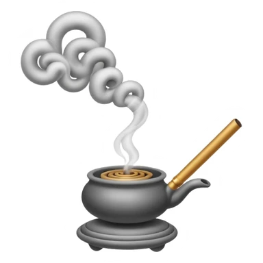 Incense pretty spiritual  sticker