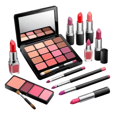 makeup products sticker