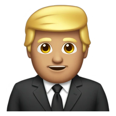 gay donald trump sticker