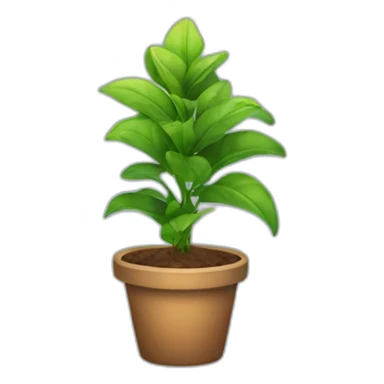judgemental plant sticker