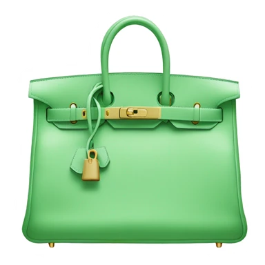 light green hermes birkin bag sticker