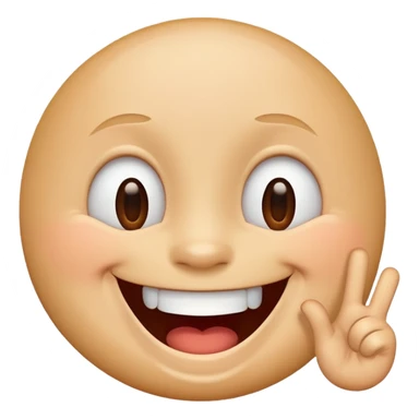 Laughing face with the number 100 sticker