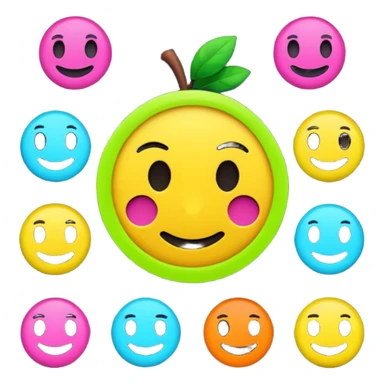 Bana Fivem Roleplay emojisi yap emojinin üstendeki isim NEON olsun farklı renklerde yap sticker