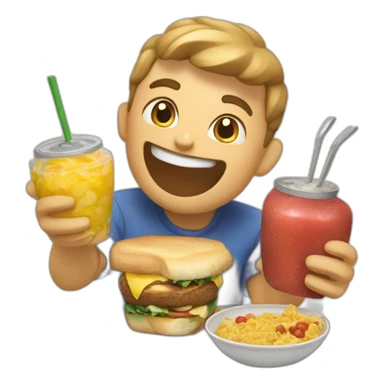 lets eat incredible lunchtime yes please  sticker