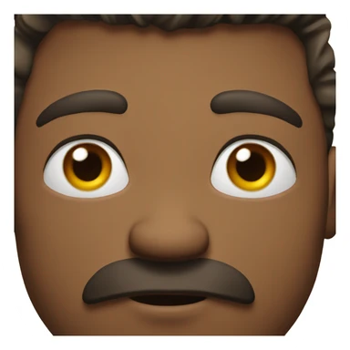 Man biting lip sticker