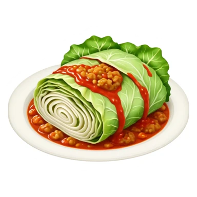 Cabbage roll sticker