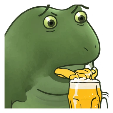 girl with strawberry blonde hair blue eyes and drinking a beer  sticker