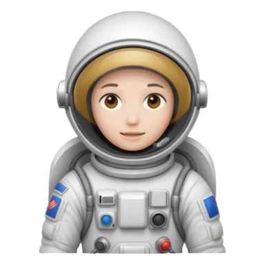 The main character from game Among Us sticker