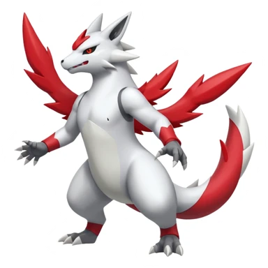 Reshiram-Zangoose-Gabite-Fusion (full body) sticker
