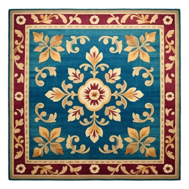 carpet with old design sticker