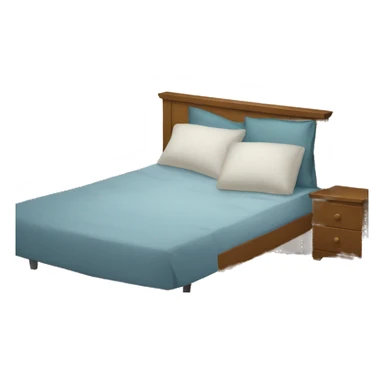 Acostada en la cama sticker