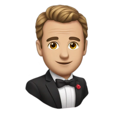 macron in love sticker