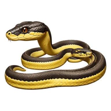 python regius detailed realistic,, full image flat  side profile 75% front facing full  design in 3d soft l centered composition 
cartoon style 140x140 pixels sticker