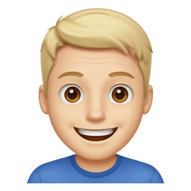 a guy excited sticker